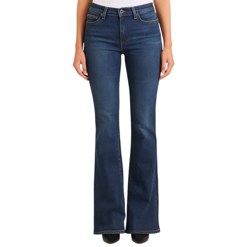 COH Simone #105 Stretch Low Waist Flare Size 26 HEMMED